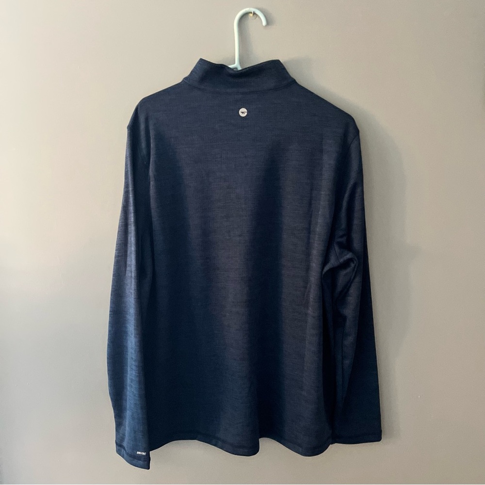 Hi-Tec Performance Quarterzip Blue - Picture 2 of 3